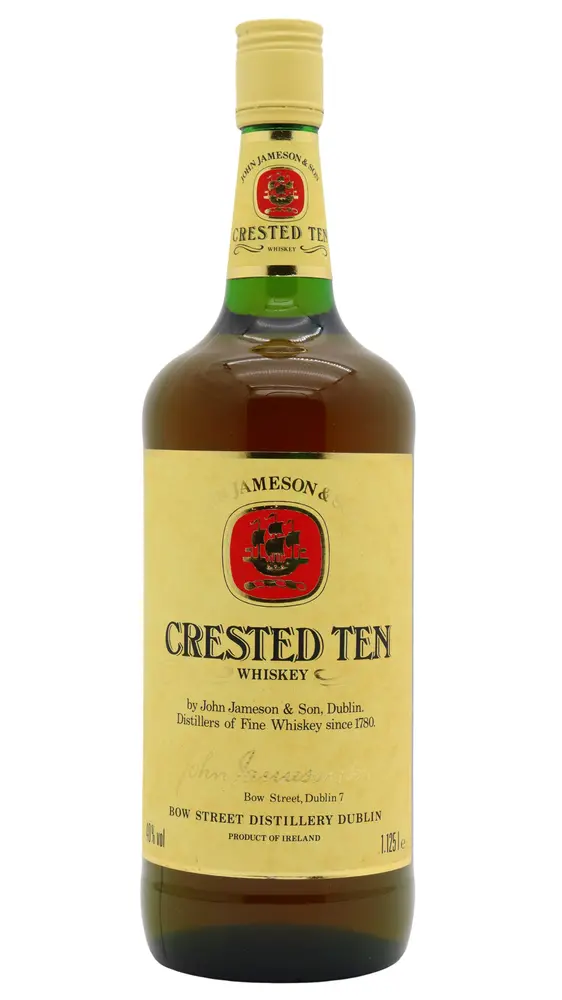 Jameson - 10 year old Crested Ten Irish Whiskey 112.5cl 40% ABV (1.125 Litre)