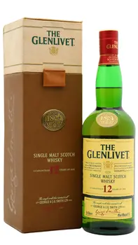 Glenlivet - 12 year old Single Malt Scotch Whisky 70cl 40% ABV (Old Bottling)
