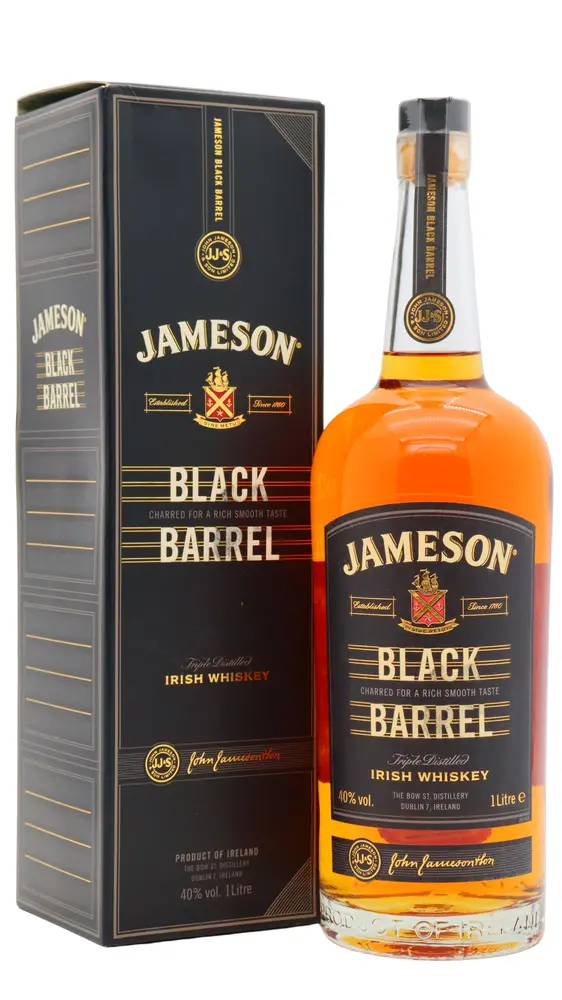Jameson - Black Barrel Irish Whisky 100cl 40% ABV (Old Bottling)- (1 Litre)