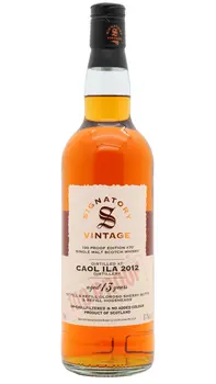 Caol Ila - 13 year old Signatory Vintage 100 Proof Batch #70 Single Malt Scotch 2012 Whisky 70cl 57.1% ABV0