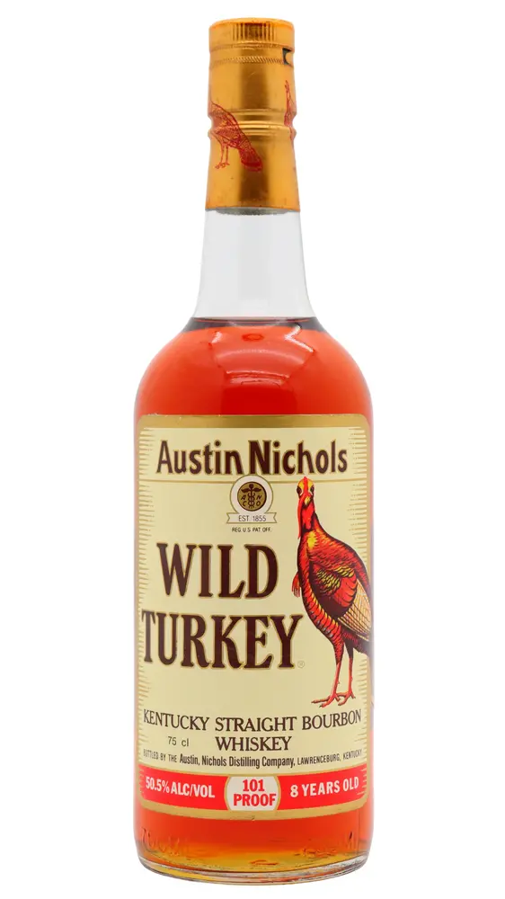 Wild Turkey - 8 year old 101 Kentucky Straight Bourbon Whiskey 75cl 50.5% ABV (Old Bottling)