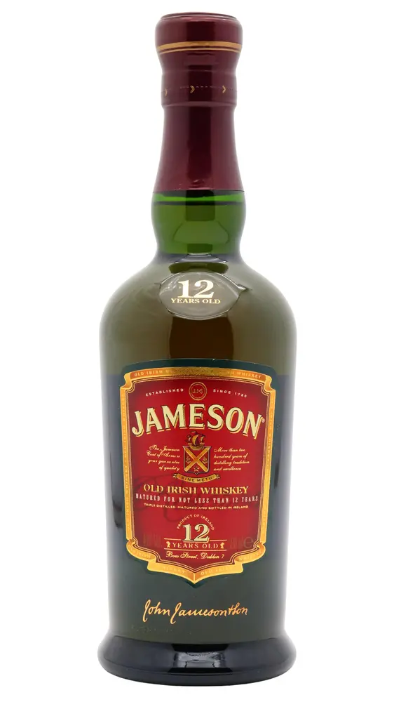Jameson - 12 year old Triple Distilled Old Irish Whiskey 50cl 40% ABV (50cl)