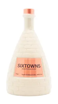 Sixtowns - Triple Distilled Vodka 70cl 40% ABV0