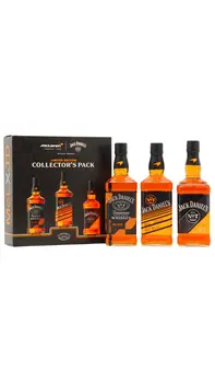 Jack Daniel's - Old No. 7 McLaren Formula 1 Team 2023- 2024 & 2025 Limited Edition Collector's Pack Tennessee Whiskey 70cl x 3 40 & 43% ABV