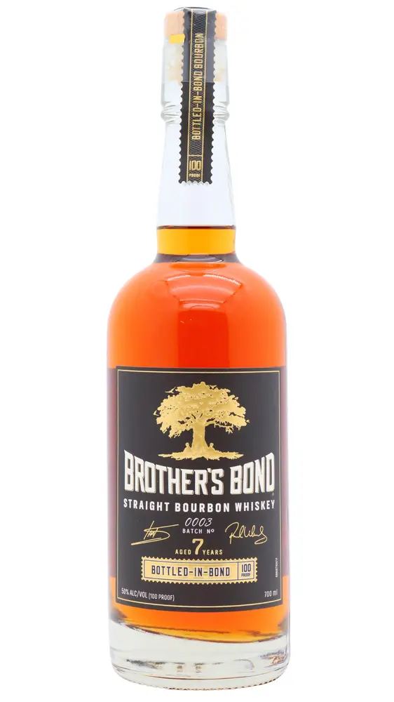 Brother's Bond - 7 year old 100 Proof Bottled-In-Bond Straight Bourbon Whiskey 70cl 50% ABV0