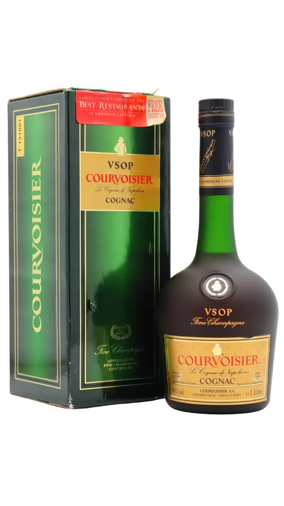 Courvoisier - VSOP Cognac 100cl 40% ABV (1990's Bottling)- (1 Litre)