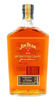 Jim Beam - 12 year old Signature Craft Small Batch Kentucky Straight Bourbon Whiskey 70cl 43% ABV