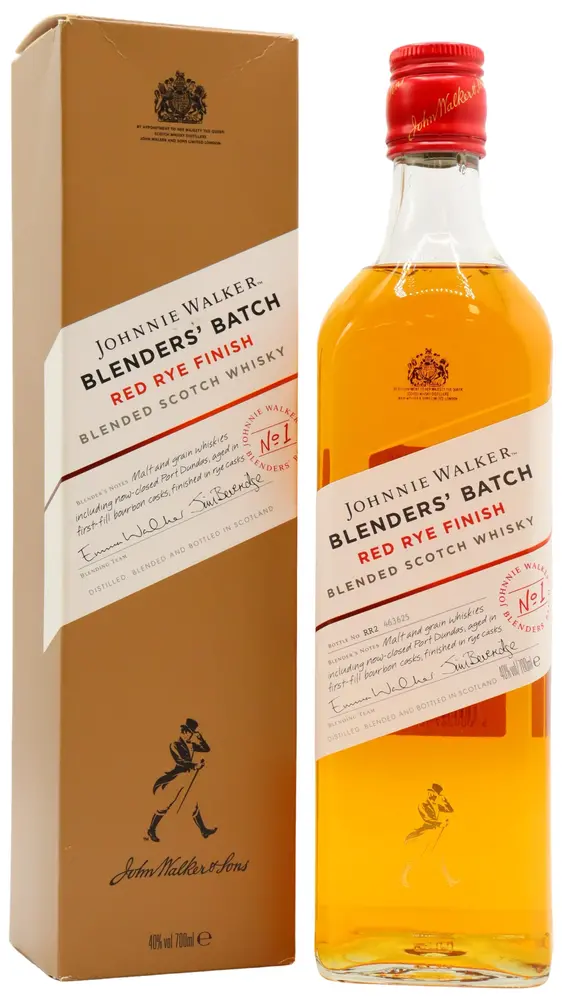 Johnnie Walker - Blenders Batch Red Rye Finish EXP #1 Whisky 50cl 40% ABV