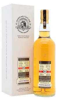 North British - 31 year old Duncan Taylor Rare Auld Single Cask #5957081 1991 Whisky 70cl 46% ABV0