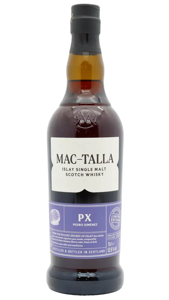 Mac-Talla - Pedro Ximenez Islay Single Malt Scotch Whisky 70cl 52.8% ABV0