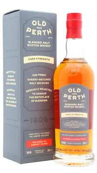 Old Perth - Cask Strength Sherry Cask Matured Blended Malt Scotch Whisky 70cl 58.6% ABV0