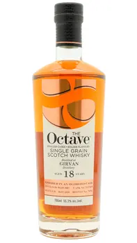 Girvan - 18 year old The Octave Single Oloroso Sherry Cask #2147668 2007 Whisky 70cl 55.3% ABV0