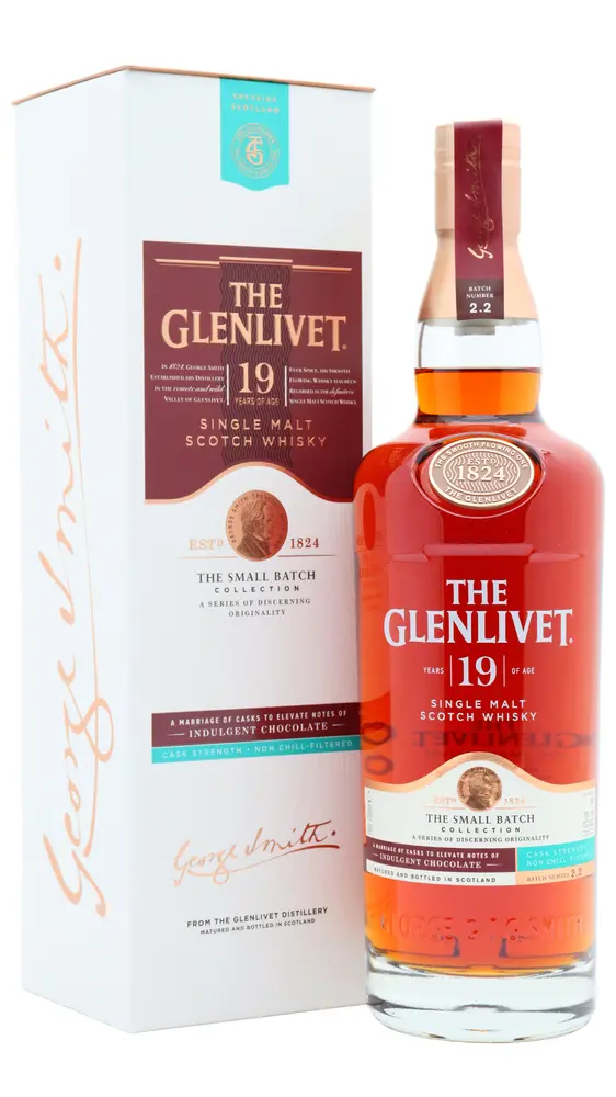 Glenlivet - 19 year old Small Batch Collection 2.2 Indulgent Chocolate Single Malt Scotch Whisky 70cl 57% ABV0