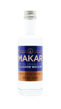 Makar - Original Glasgow Dry Gin 5cl 43% ABV Miniature