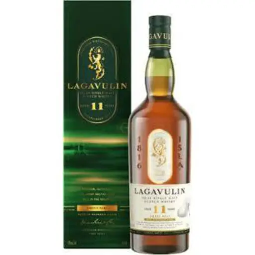 Lagavulin 11 Years Old Sweet Peat Aged In Bourbon Casks 750ml