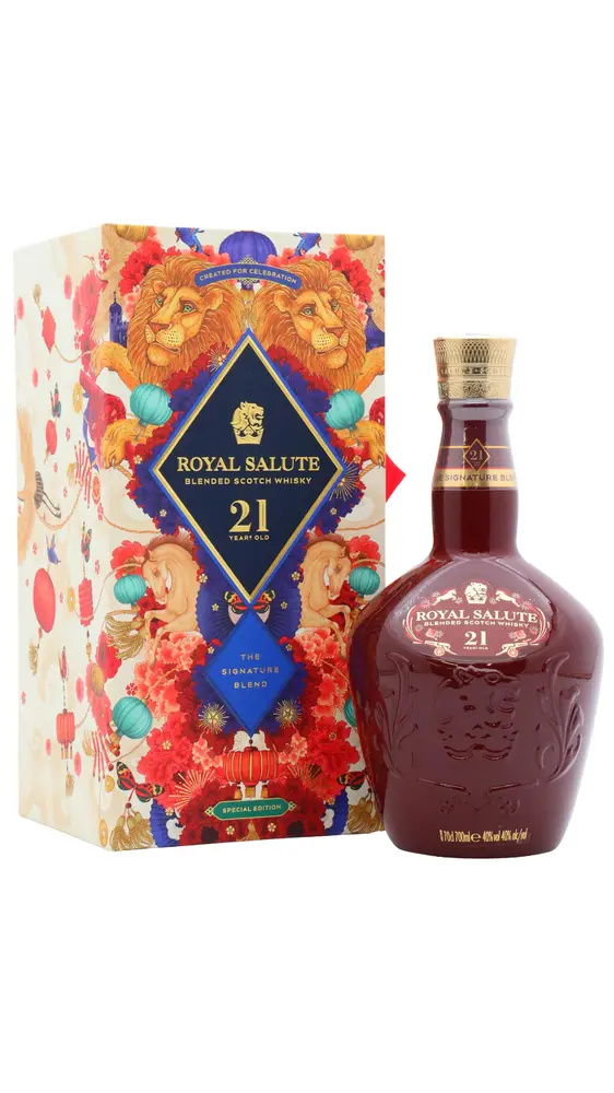 Royal Salute - 21 year old 2026 Lunar New Year Ruby Flagon Blended Scotch Whisky 70cl 40% ABV0