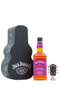 Jack Daniel's - Tennessee Blackberry Whiskey Liqueur 70cl 35% ABV Guitar Case