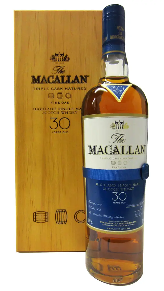 Macallan - 30 year old Fine Oak Triple Cask Matured Highland Single Malt Whisky 70cl 43% ABV