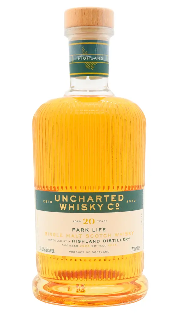 Park Life - 20 year old Uncharted Whisky Co. Highland Single Malt Scotch 2004 Whisky 70cl 55% ABV0