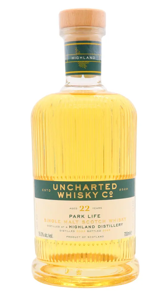 Park Life - 22 year old Uncharted Whisky Co. Highland Single Malt Scotch 2003 Whisky 70cl 55% ABV0