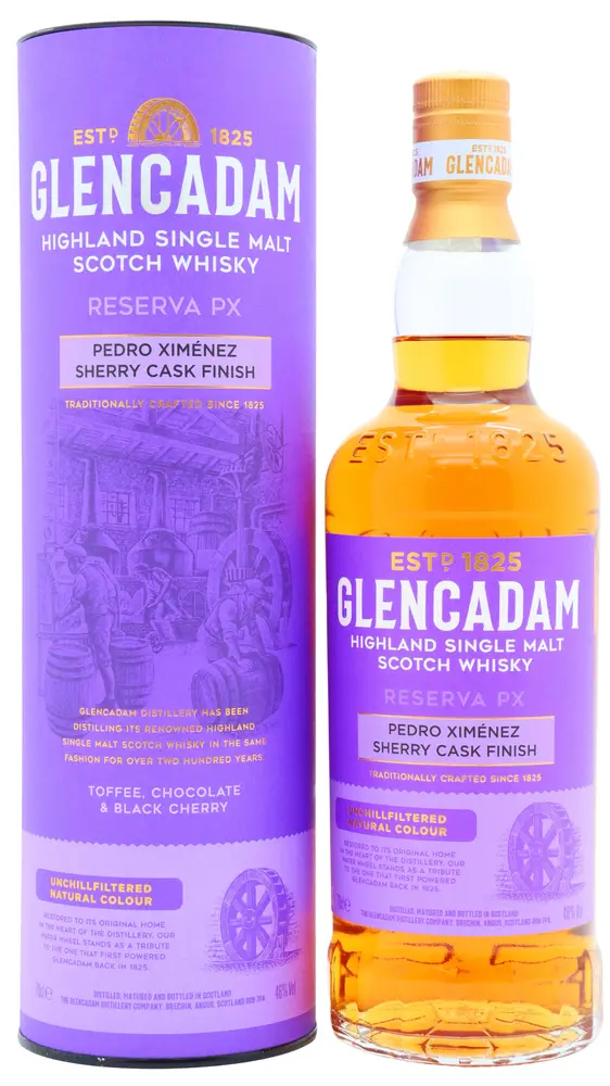 Glencadam - Reserva Pedro Ximenez Cask Finish Highland Single Malt Scotch Whisky 70cl 46% ABV0