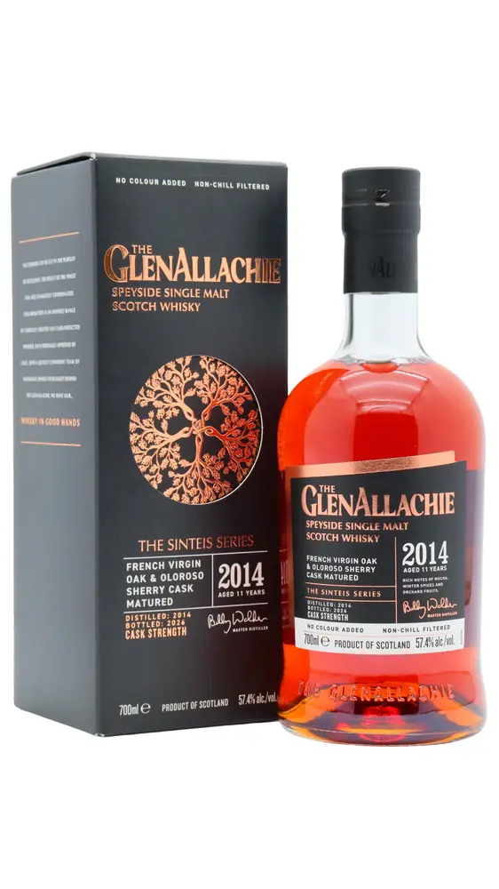 GlenAllachie - 11 year old The Sinteis Series Part III Single Malt Scotch 2014 Whisky 70cl 57.4% ABV0