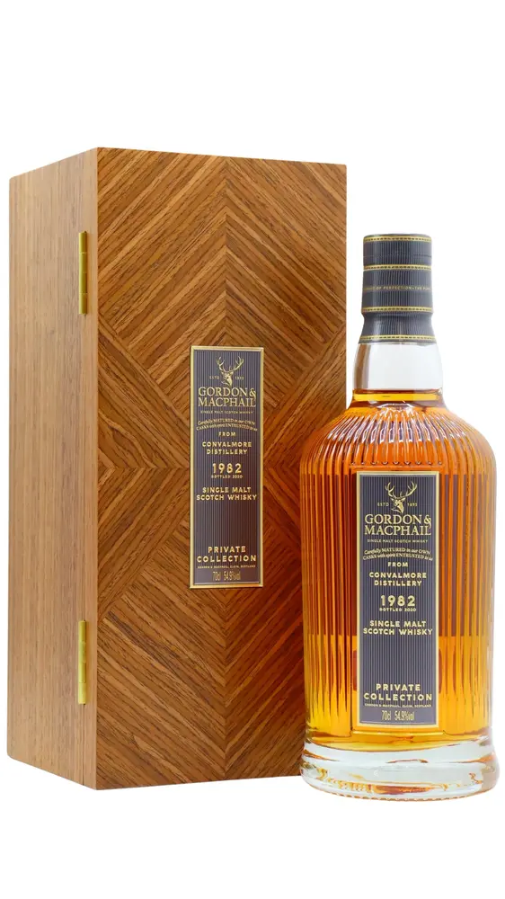 Convalmore (silent) - 38 year old Gordon & MacPhail Private Collection Single Cask #154 1982 Whisky 70cl 54.9% ABV