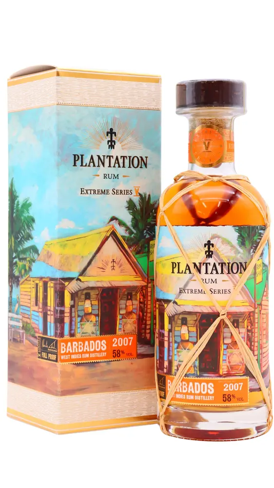 Plantation - 14 year old Extreme Series V - West Indies Rum Distillery Barbados 2007 Rum 70cl 58% ABV