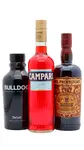 Bulldog - London Dry Gin 70cl x 3 40% ABV (Negroni Cocktail Bundle)