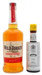 Wild Turkey - 81 Kentucky Straight Bourbon Whiskey 70cl + 20cl 40.5% ABV (Old Fashioned Cocktail Bundle)