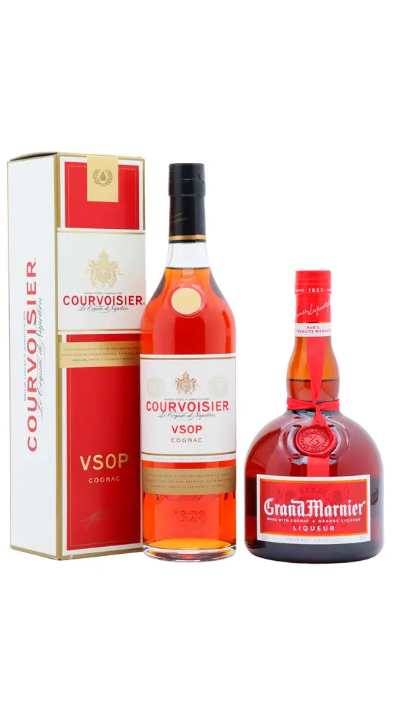 Courvoisier - VSOP Cognac 70cl x 2 40% ABV (Sidecar Cocktail Bundle)