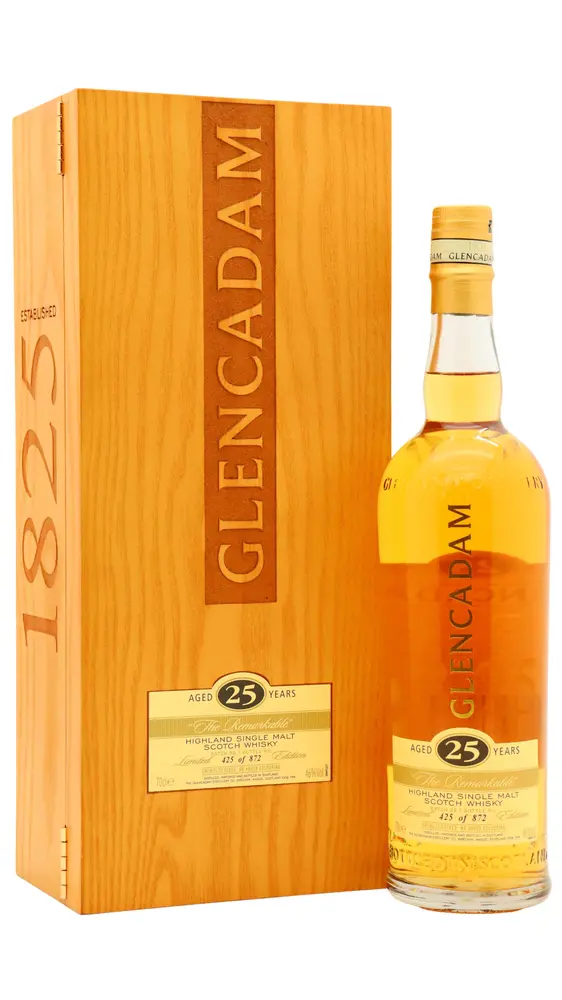 Glencadam - 25 year old The Remarkable Batch 8 Highland Single Malt Scotch Whisky 70cl 46% ABV0