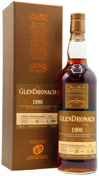 Glendronach - 26 year old Batch 14 Single Pedro Ximenez Sherry Cask #2973 1990 Whisky 70cl 50.8% ABV