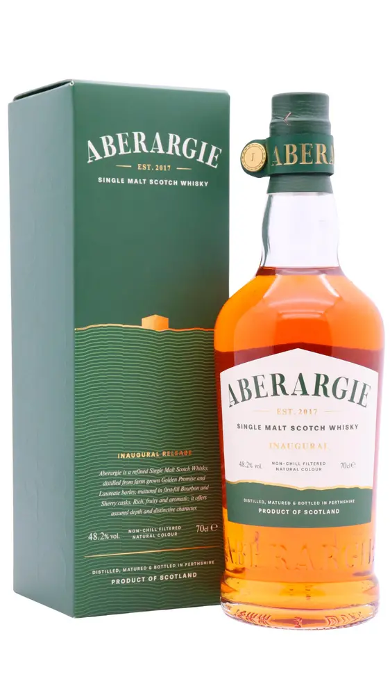 Aberargie - Inaugural Release Single Malt Scotch Whisky 70cl 48.2% ABV0