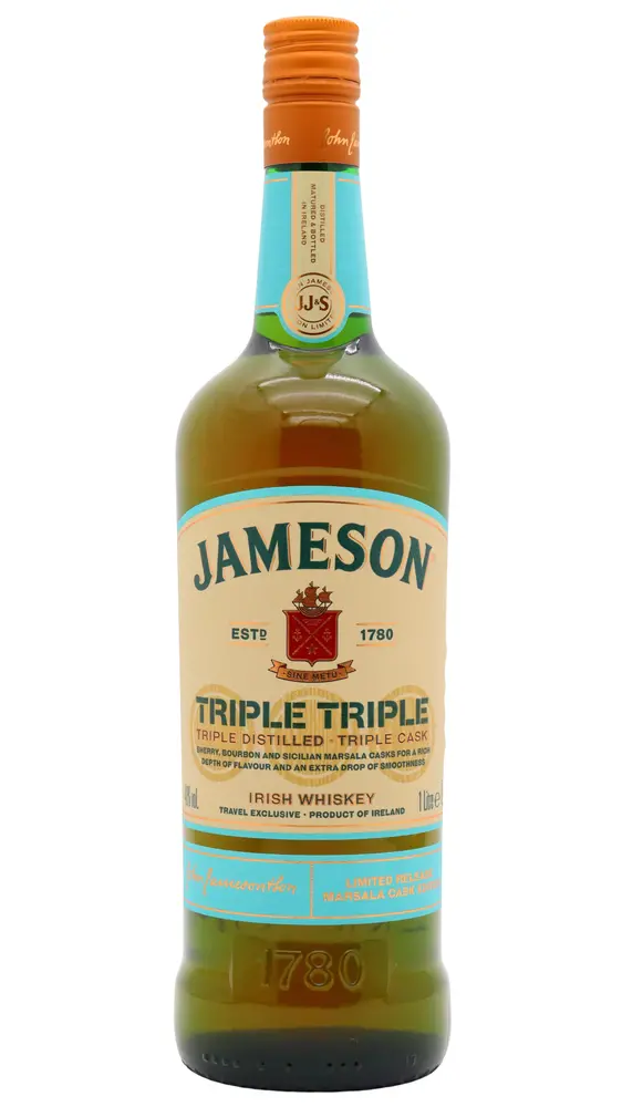 Jameson - Triple Triple Marsala Cask Edition Irish Whiskey 100cl 40% ABV (1 Litre)