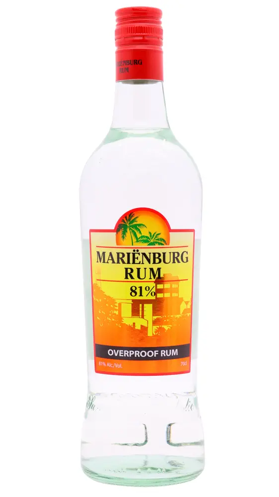 Marienburg - 81% Overproof Rum 70cl 81% ABV0