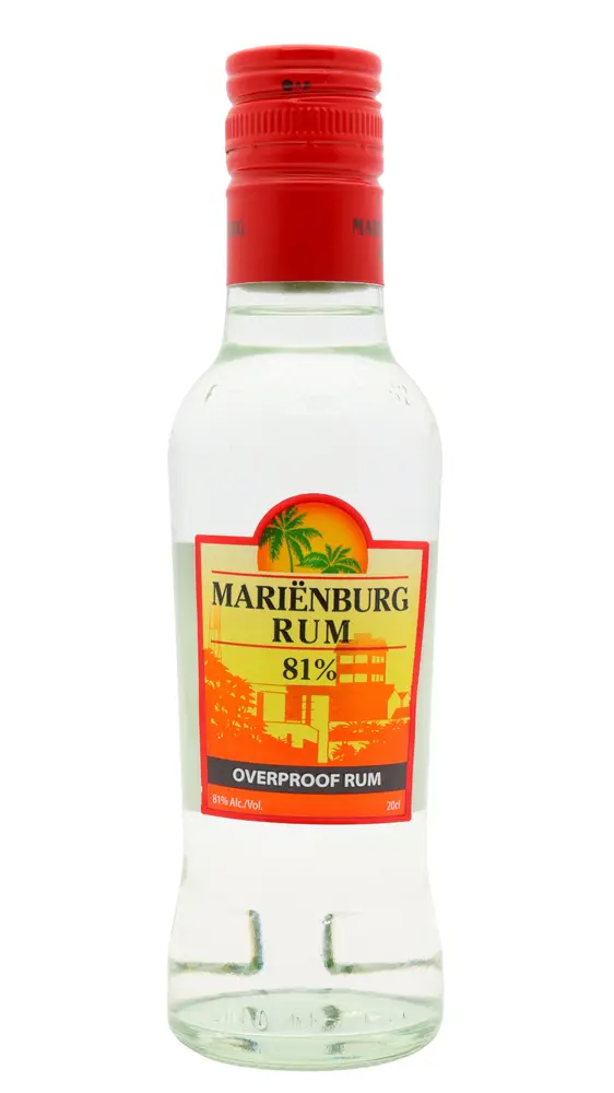 Marienburg - 81% Overproof Rum 20cl 81% ABV (20cl)
