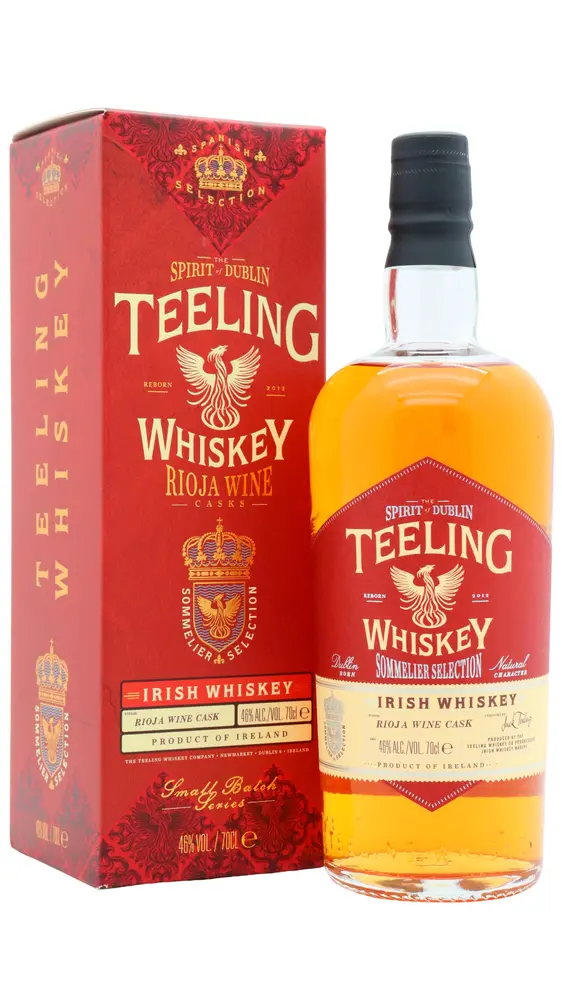 Teeling - Rioja Wine Casks Irish Single Malt Whiskey 70cl 46% ABV0