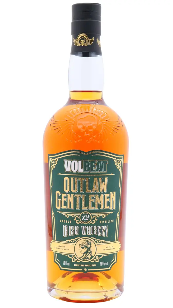 Volbeat - 12 year old Outlaw Gentleman Irish Single Malt Whiskey 70cl 49.64% ABV0
