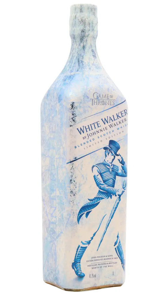 Johnnie Walker - Game Of Thrones - White Walker Blended Scotch Whisky 100cl 41.7% ABV (1 Litre)