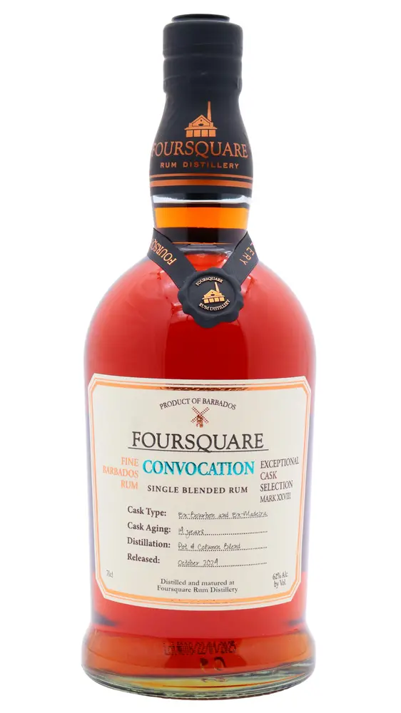 Foursquare - Exceptional Cask Selection Mark XXVIII - Convocation Rum 70cl 62% ABV0
