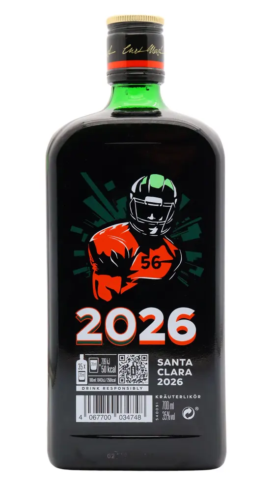 Jagermeister - Superbowl 2026 Edition Herbal Liqueur 70cl 35% ABV0