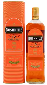 Bushmills - 10 year old Sherry Cask Finish Irish Whiskey 100cl 46% ABV (1 Litre)