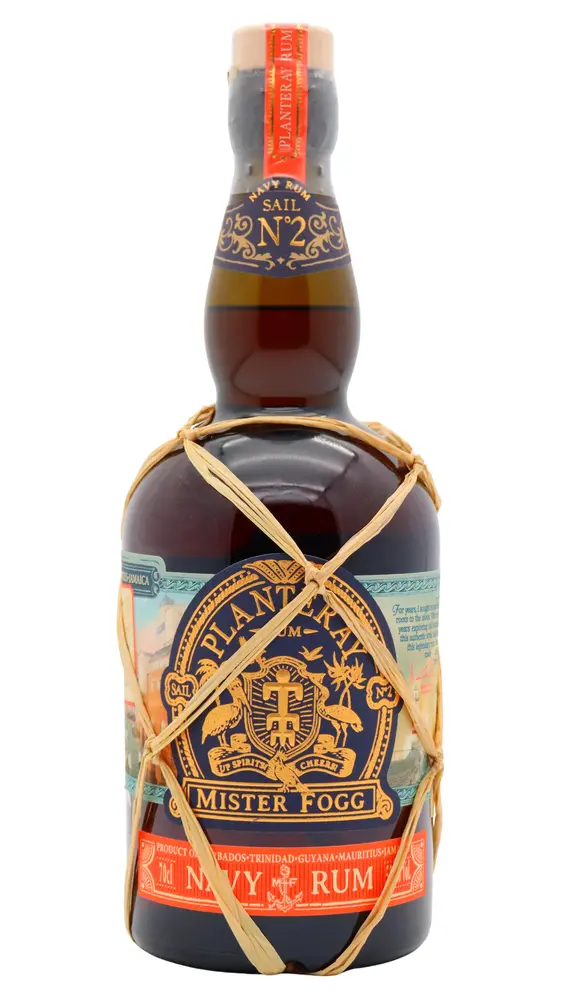 Planteray - Mister Fogg's Navy Rum 70cl 55.7% ABV0