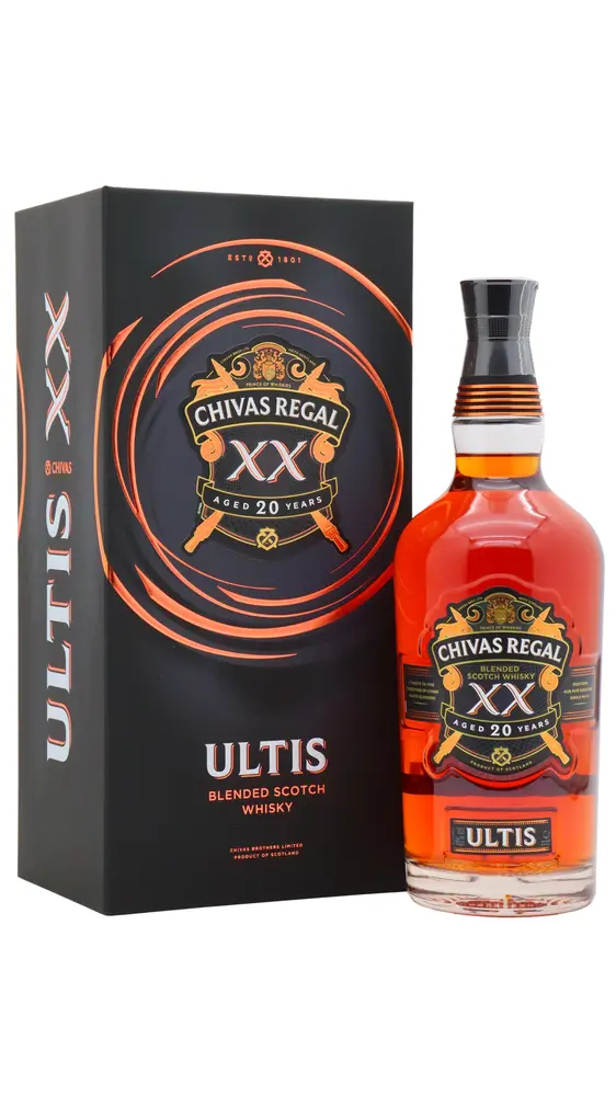Chivas Regal - 20 year old Ultis XX Blended Scotch Whisky 100cl 40% ABV0
