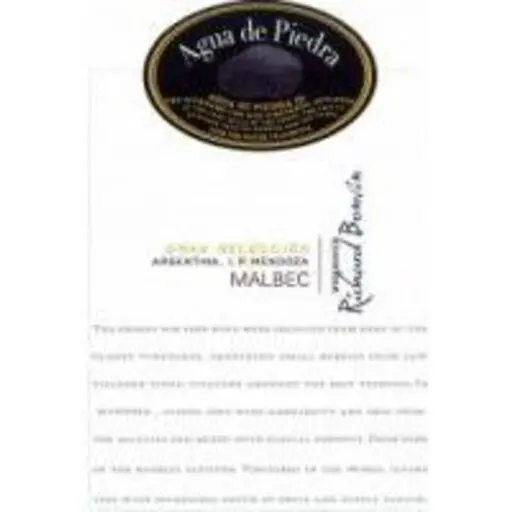 Agua De Piedra Gran Selection Malbec 750ml