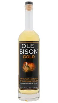 Ole Bison - Gold Chili Pepper Vodka 75cl 40% ABV0
