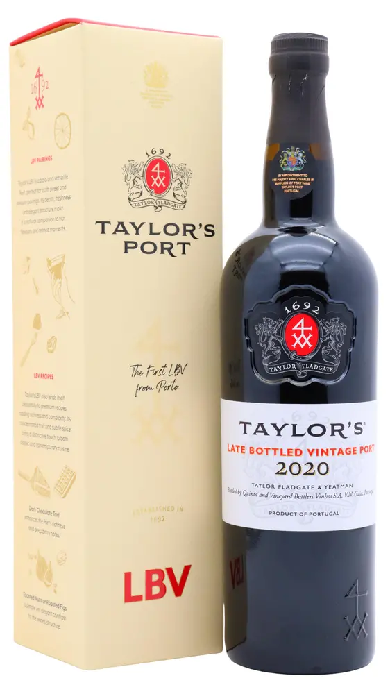 Taylor's - Late Bottle Vintage 2020 Port 75cl 19% ABV0