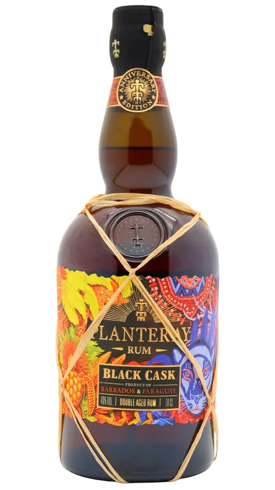 Planteray - 10th Anniversary Black Cask Barbados & Panama Rum 70cl 40% ABV0
