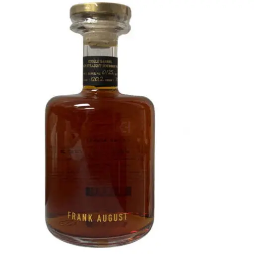 Frank August Single Barrel Kentucky Straight Bourbon Whiskey 750ml
